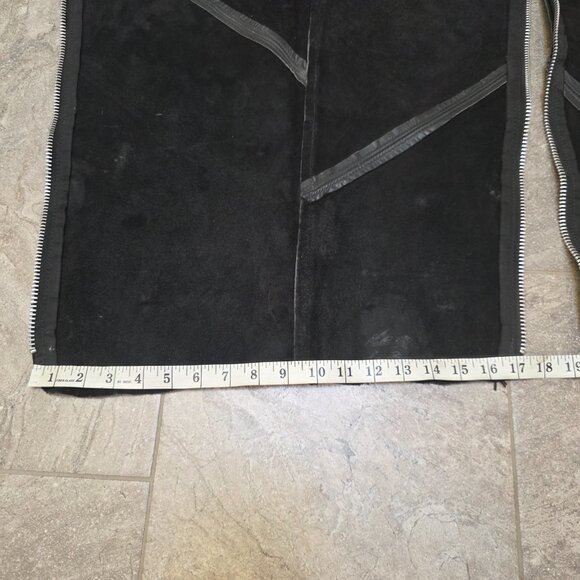 vintage Vanson Leathers Motorcycle Chaps Men small women large - Picture 10 of 15